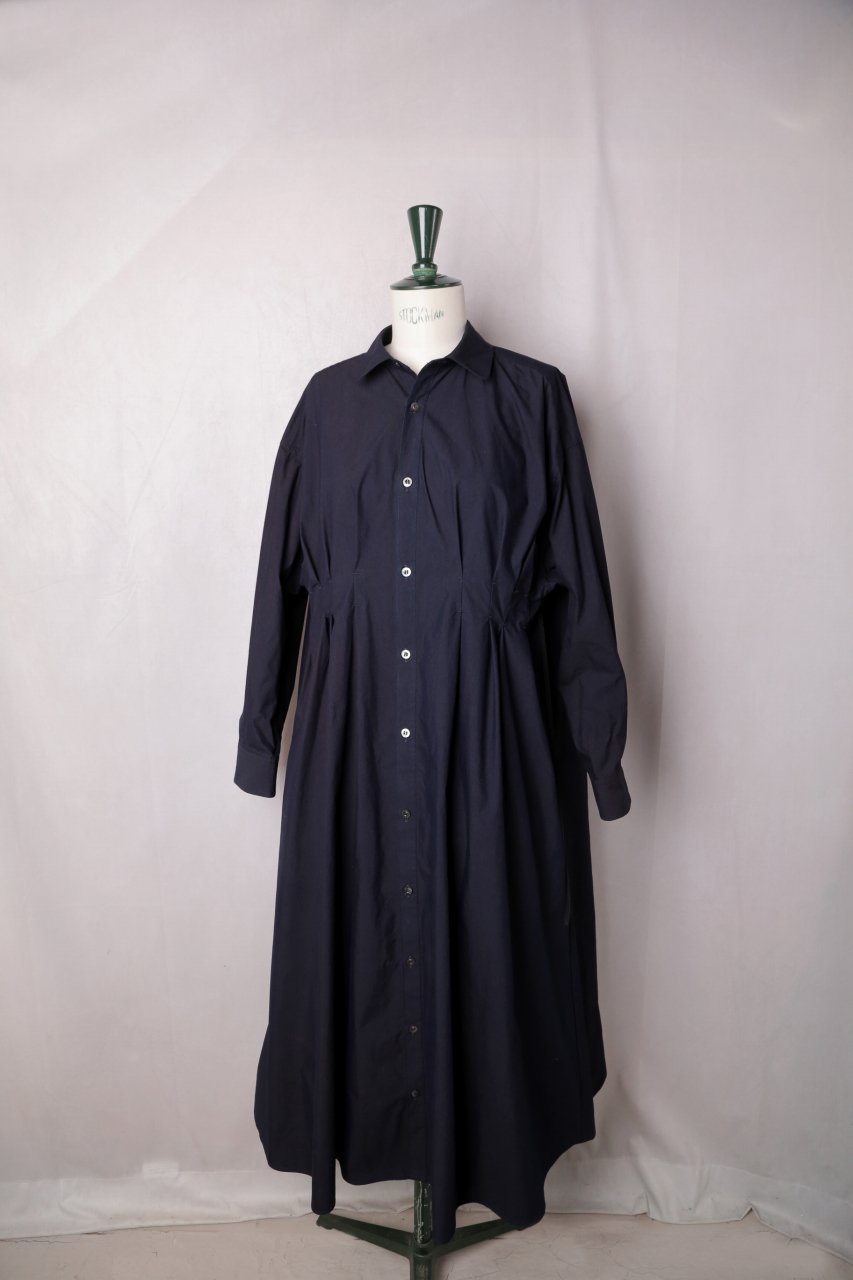 ASEEDONCLOUD（アシードンクラウド）｜Kigansai shirt dress（Indigo）｜通販 - ソコノワ