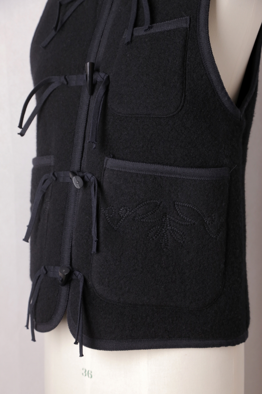 ASEEDONCLOUD（アシードンクラウド）｜Kigansai fleece vest
