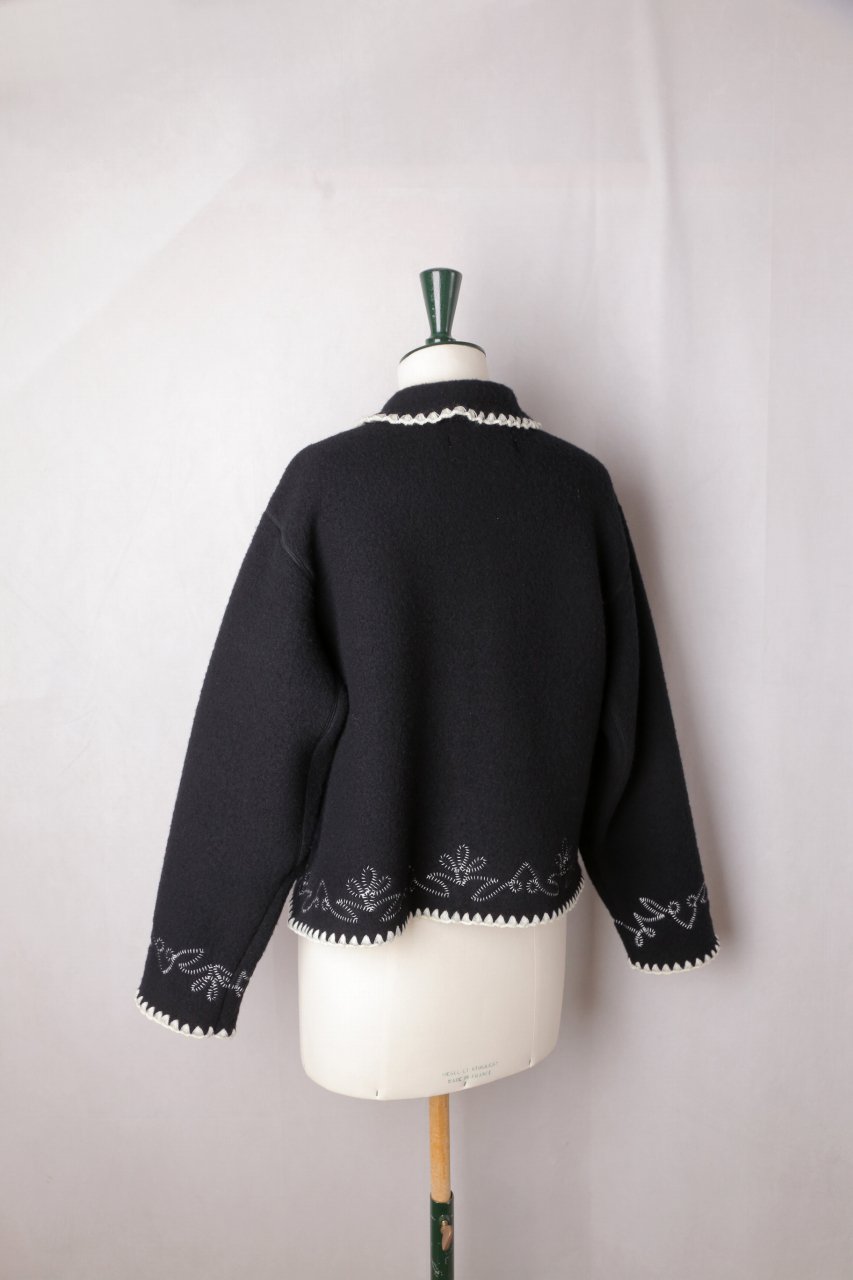 ASEEDONCLOUD（アシードンクラウド）｜Kigansai fleece jacket（Black