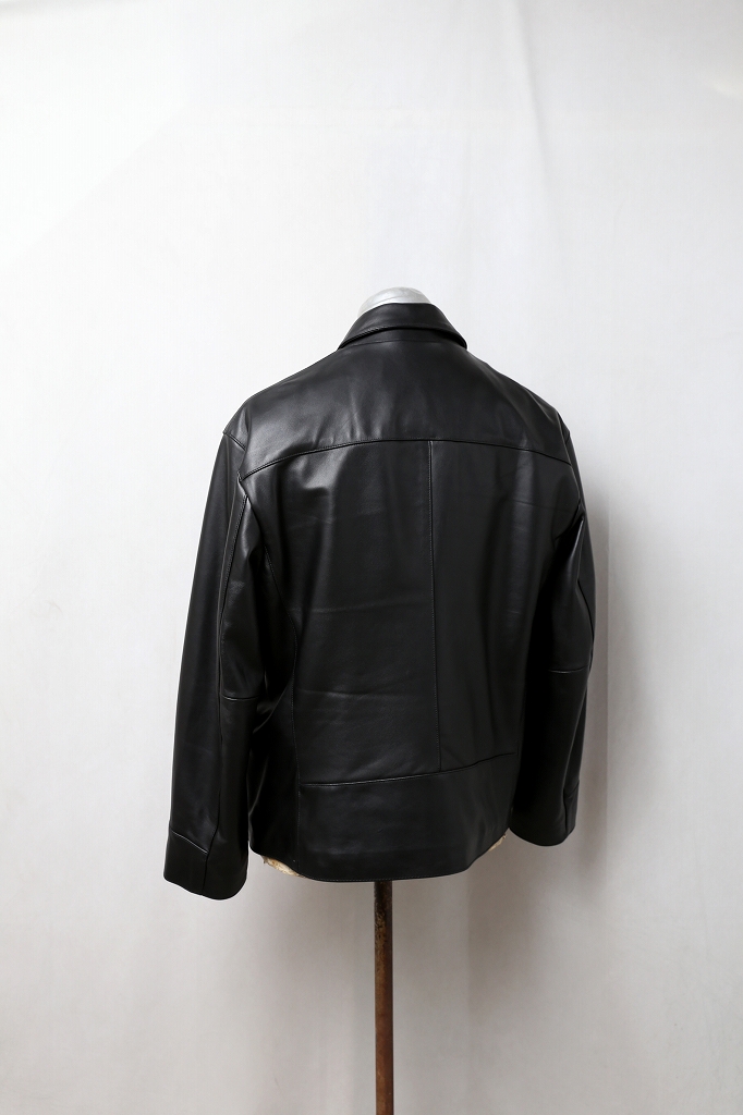 ジャケット・アウター AWESOME LEATHER AWESOME LEATHER 】LEATHER COACH JACKET オーサムレザー レザー