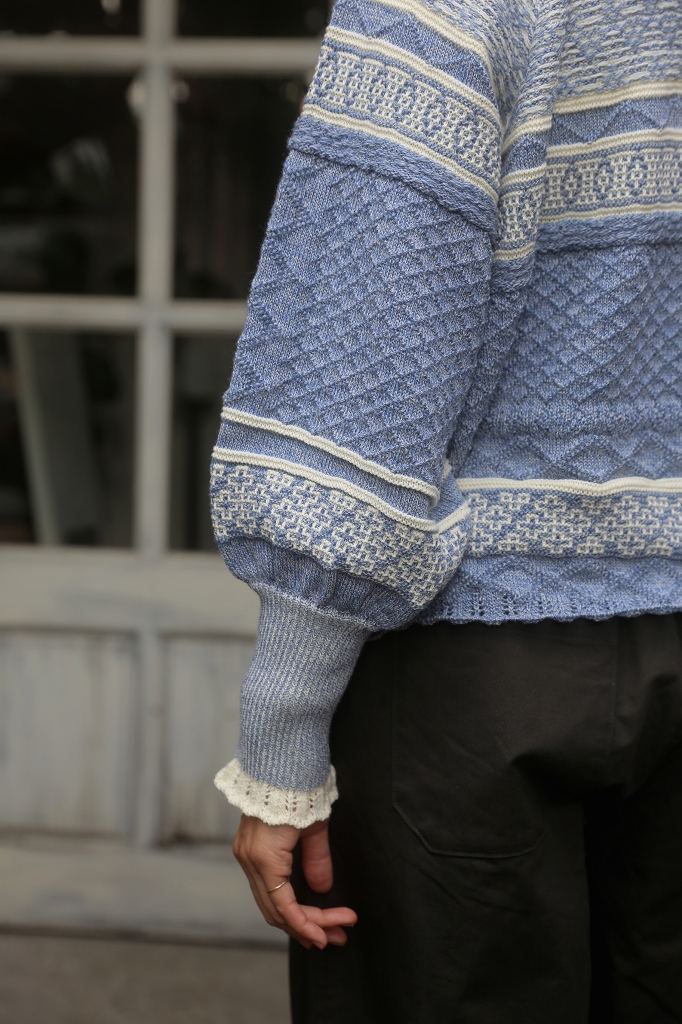 ASEEDONCLOUD｜Foggy nordic knit blouse｜通販 - ソコノワ