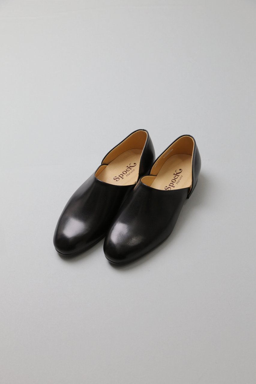 HARUTA（ハルタ）｜スポックシューズ（スムースレザー/Black）mens