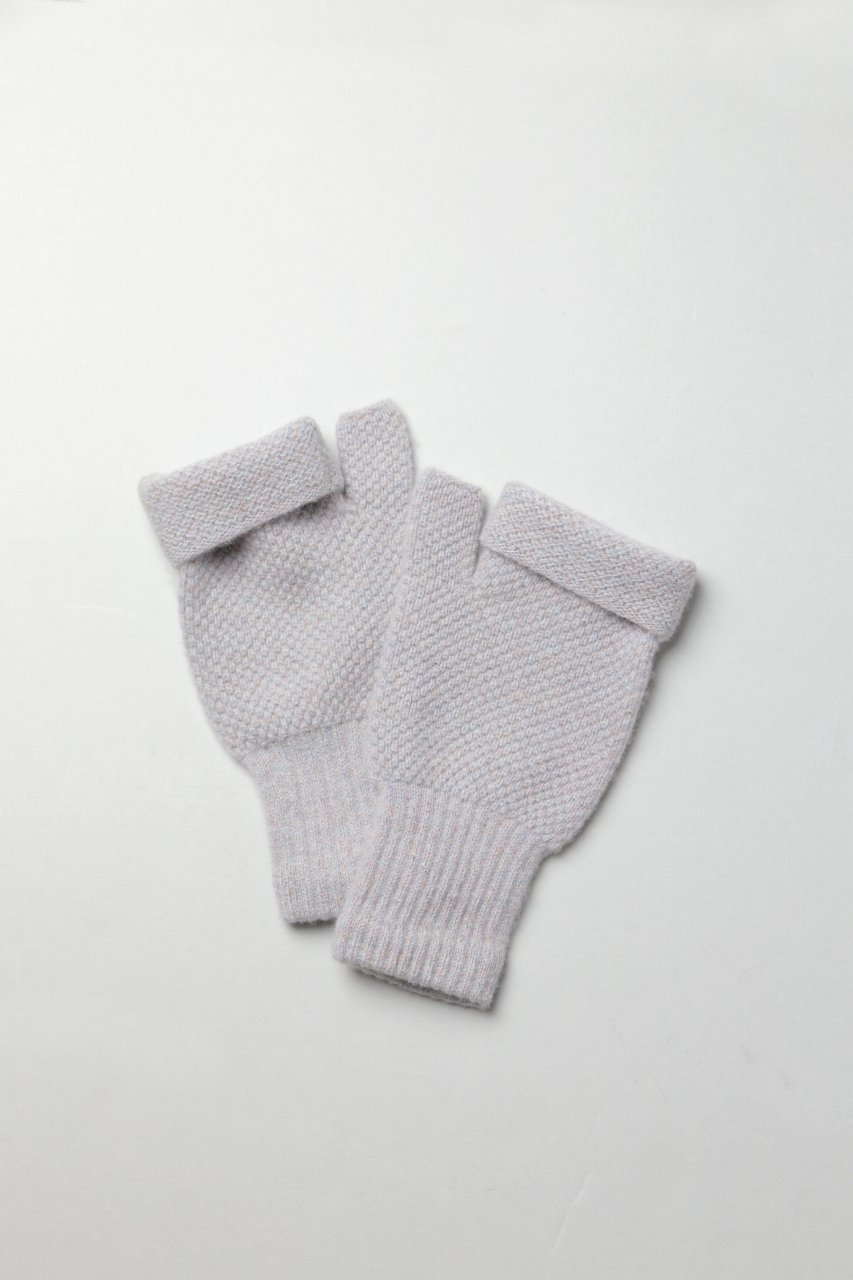 HIKARU NOGUCHI（ヒカルノグチ）｜TUCK STITCH OPEN MITTENS（2colors）unisex｜通販 - ソコノワ