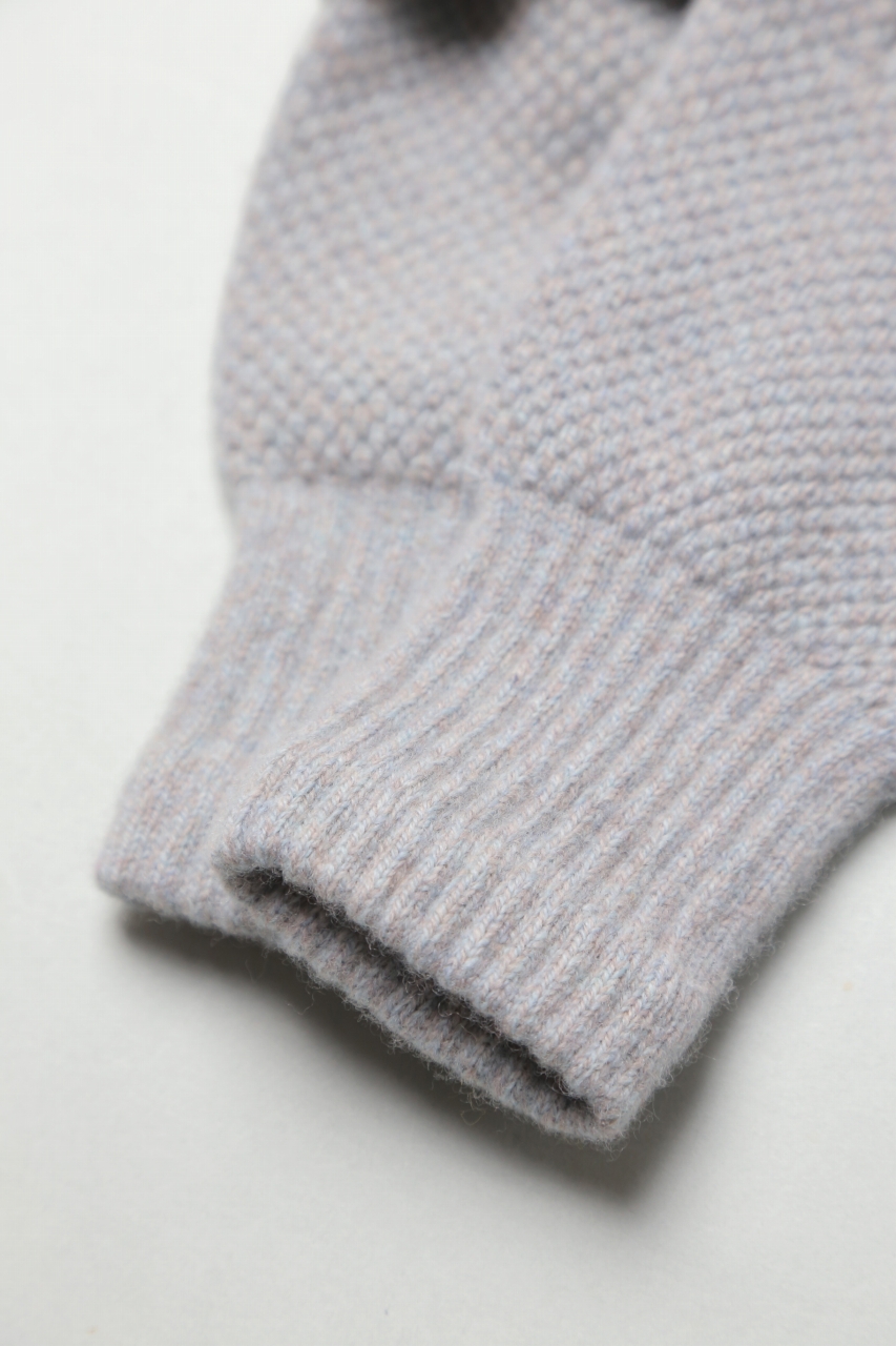 HIKARU NOGUCHI（ヒカルノグチ）｜TUCK STITCH OPEN MITTENS
