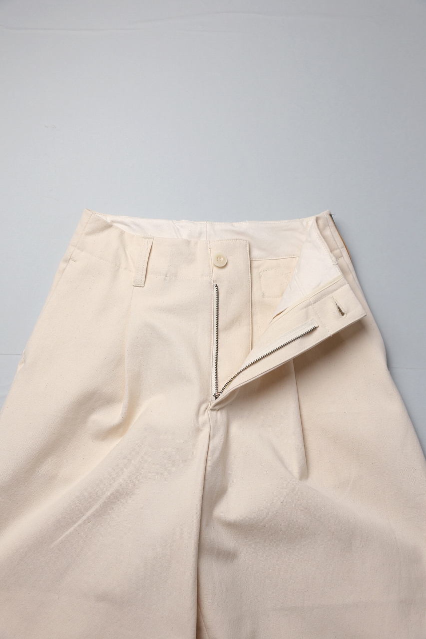 Handwerker｜HW wide trousers - Duck（Off white）｜通販
