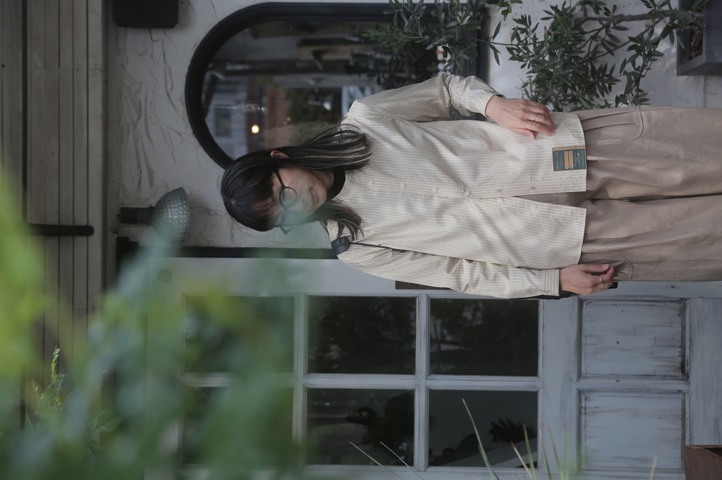 ハンドベーカー ノーカラーシャツ