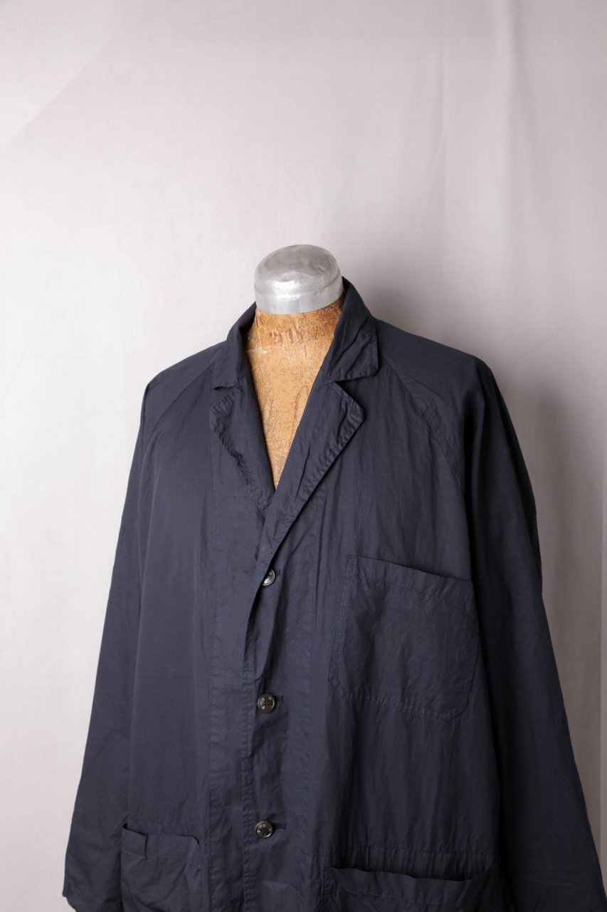 OLDMAN'S TAILOR（オールドマンズテーラー）｜GARMENT DYE SHOP COAT（Navy）unisex｜通販 - ソコノワ