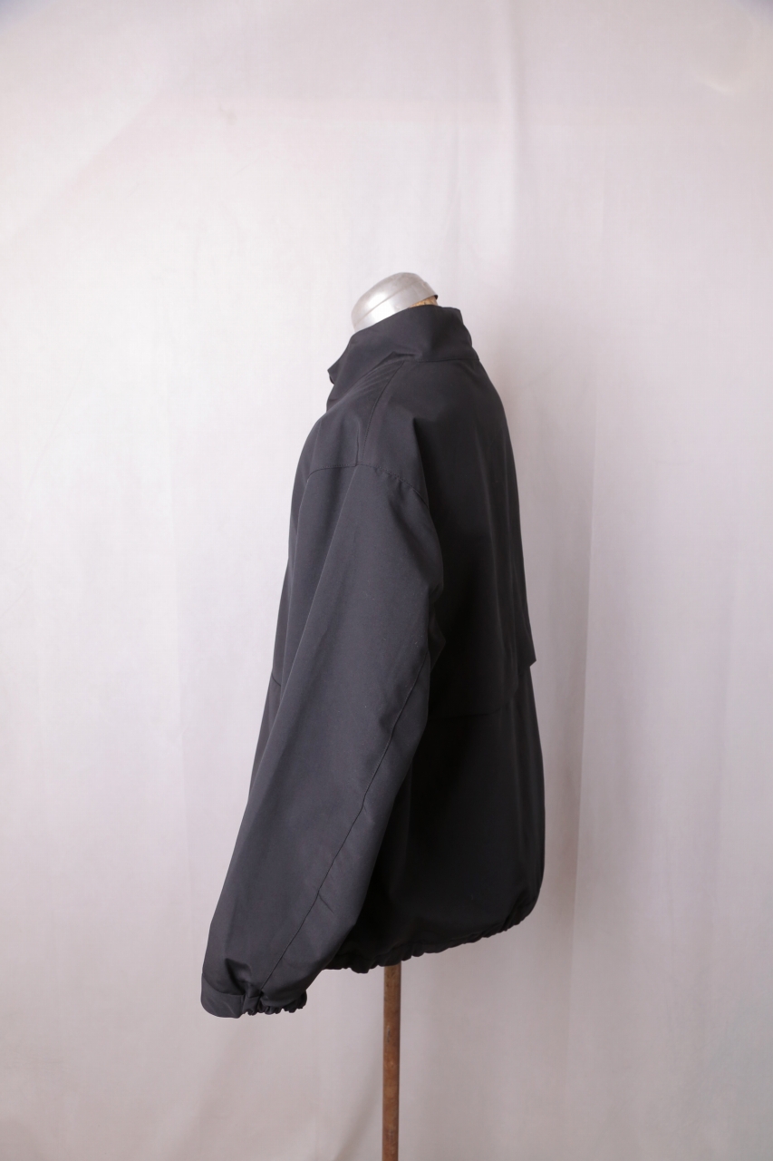 LAMOND（ラモンド）｜STAND NECK WIDE BLOUSON（Black）｜通販 - ソコノワ