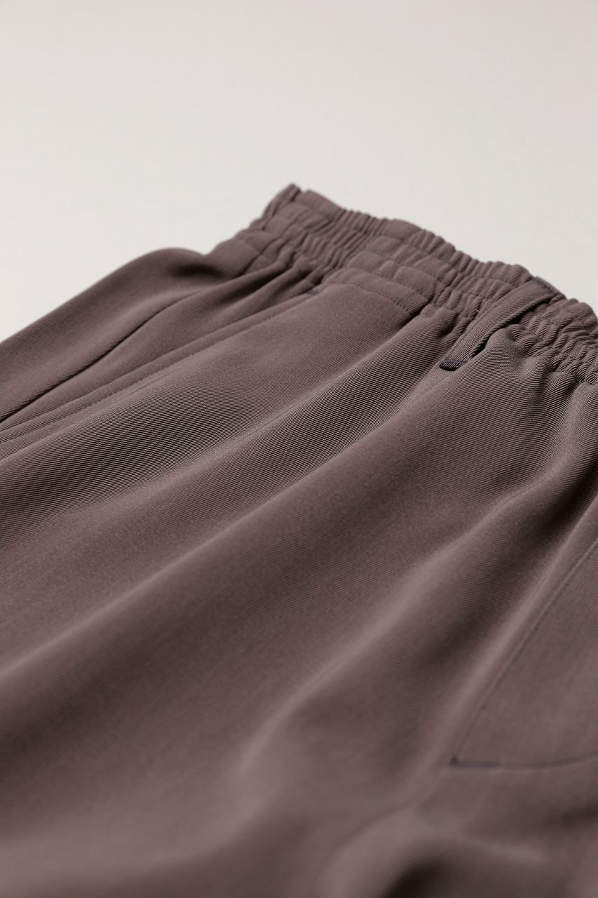 LAMOND（ラモンド）｜SEMI WIDE TWILL EASY TROUSERS｜通販
