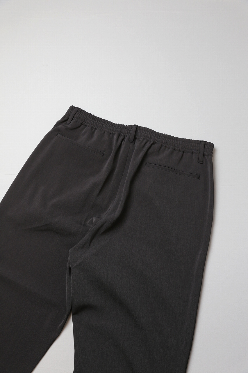 LAMOND（ラモンド）｜SEMI WIDE TWILL EASY TROUSERS｜通販