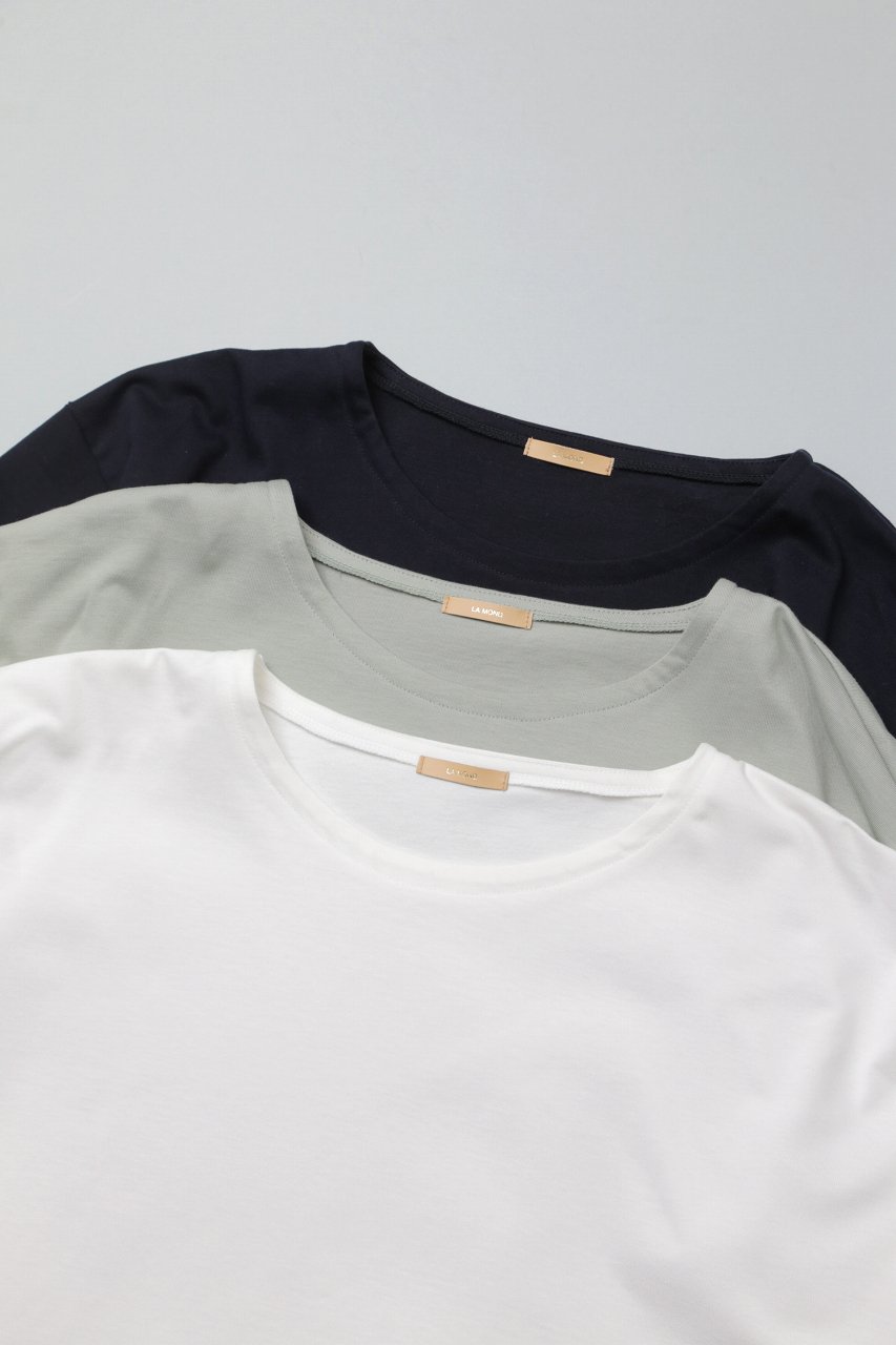 LAMOND（ラモンド）｜ORGANIC COTTON BASQUE S/S SHIRT（White,Lt