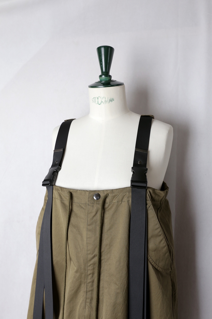M53.（エムゴーサン）｜QUIET MILITARY SKIRT（Khaki）｜通販
