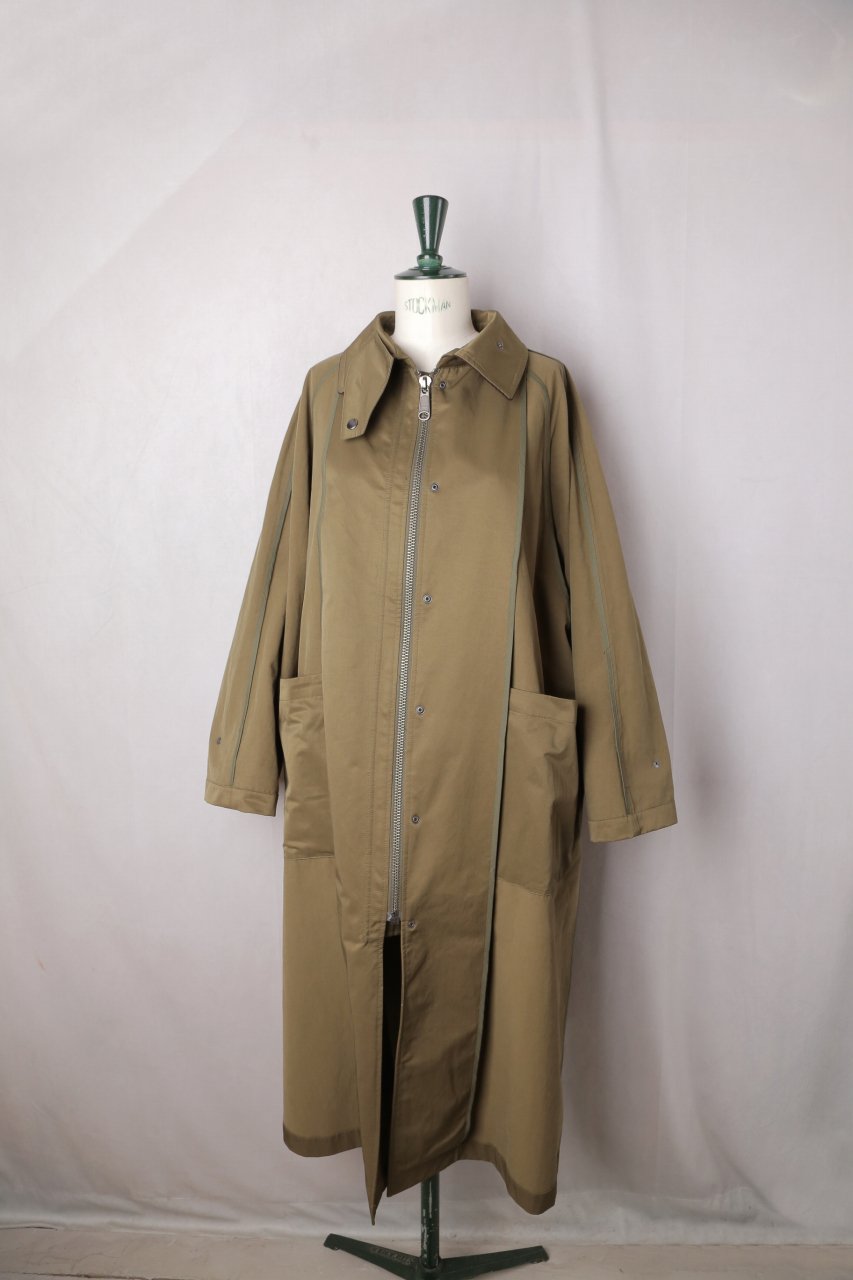 M53.（エムゴーサン）｜BRITISH REVERSIBLE COAT（Khaki）unisex｜通販