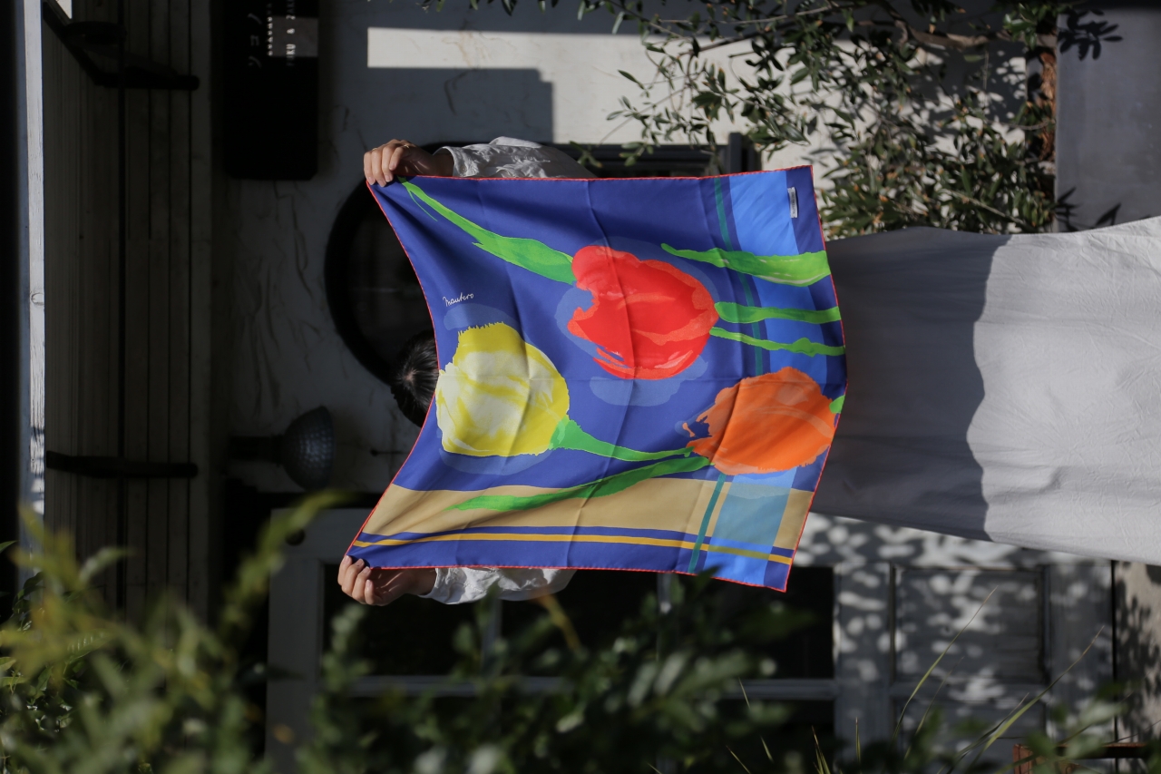 MANTERO 1902（マンテロ）｜SILK SCARF / COUNTRYSIDE（2color