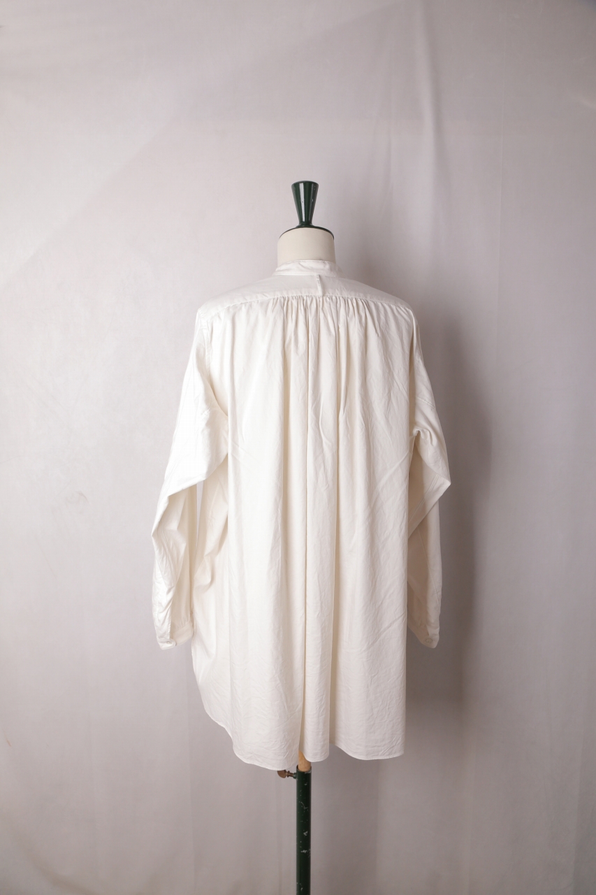 SP（エシュペー）｜ORGANIC COTTON OXFORD / BAND COLLAR SHIRT