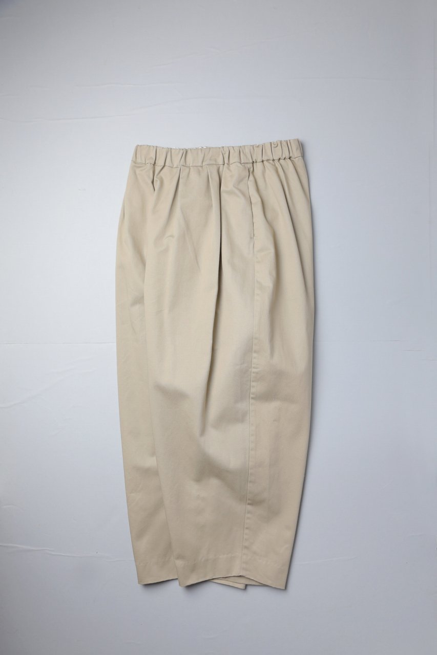 SP（エシュペー）｜DOUBLE TUCK WIDE TAPERED / CHINO CLOTH（2color）ladies｜通販 - ソコノワ