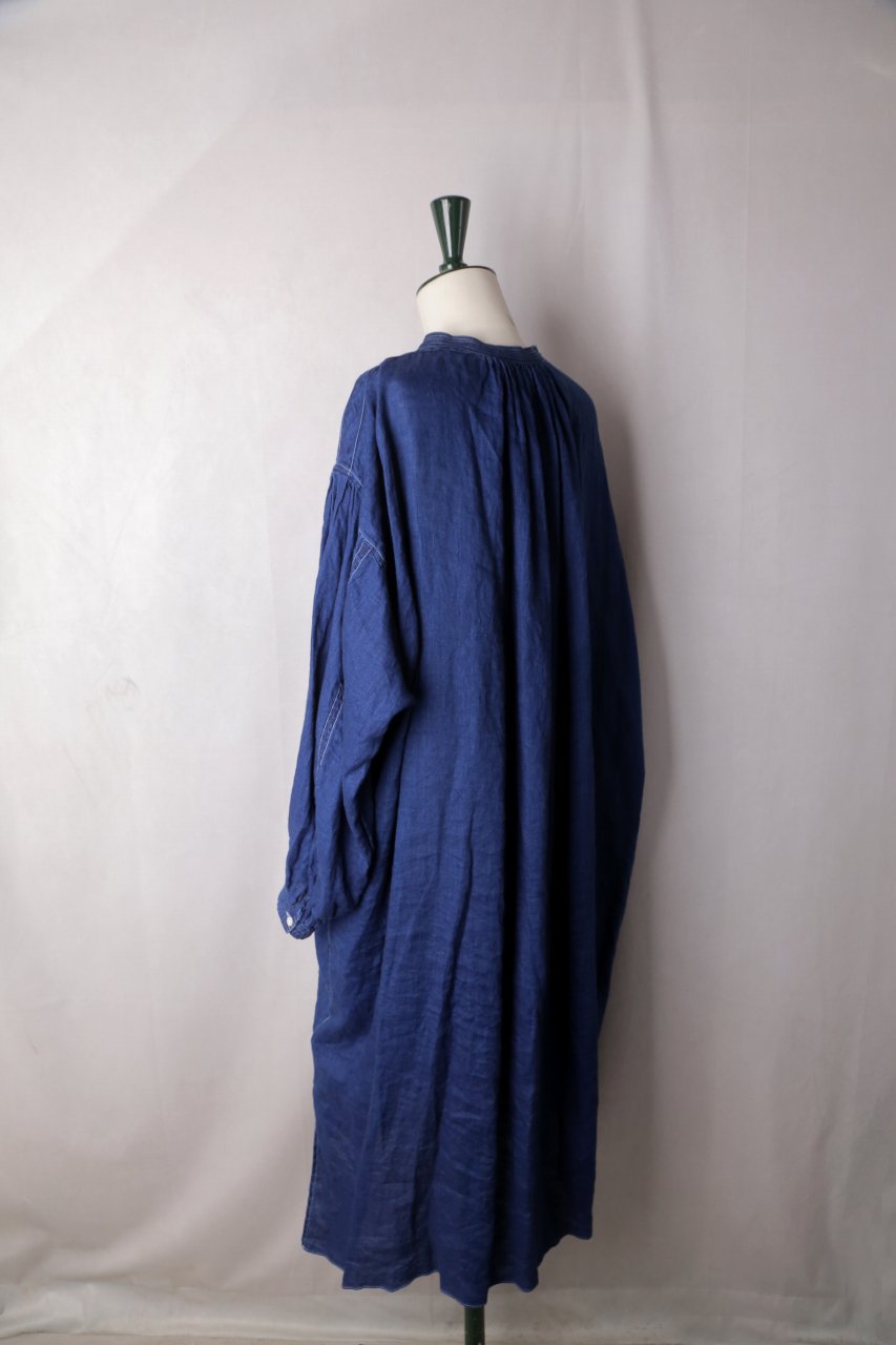 SP（エシュペー）｜INDIGO LINEN ONEPIECE（Blue）｜通販 - ソコノワ