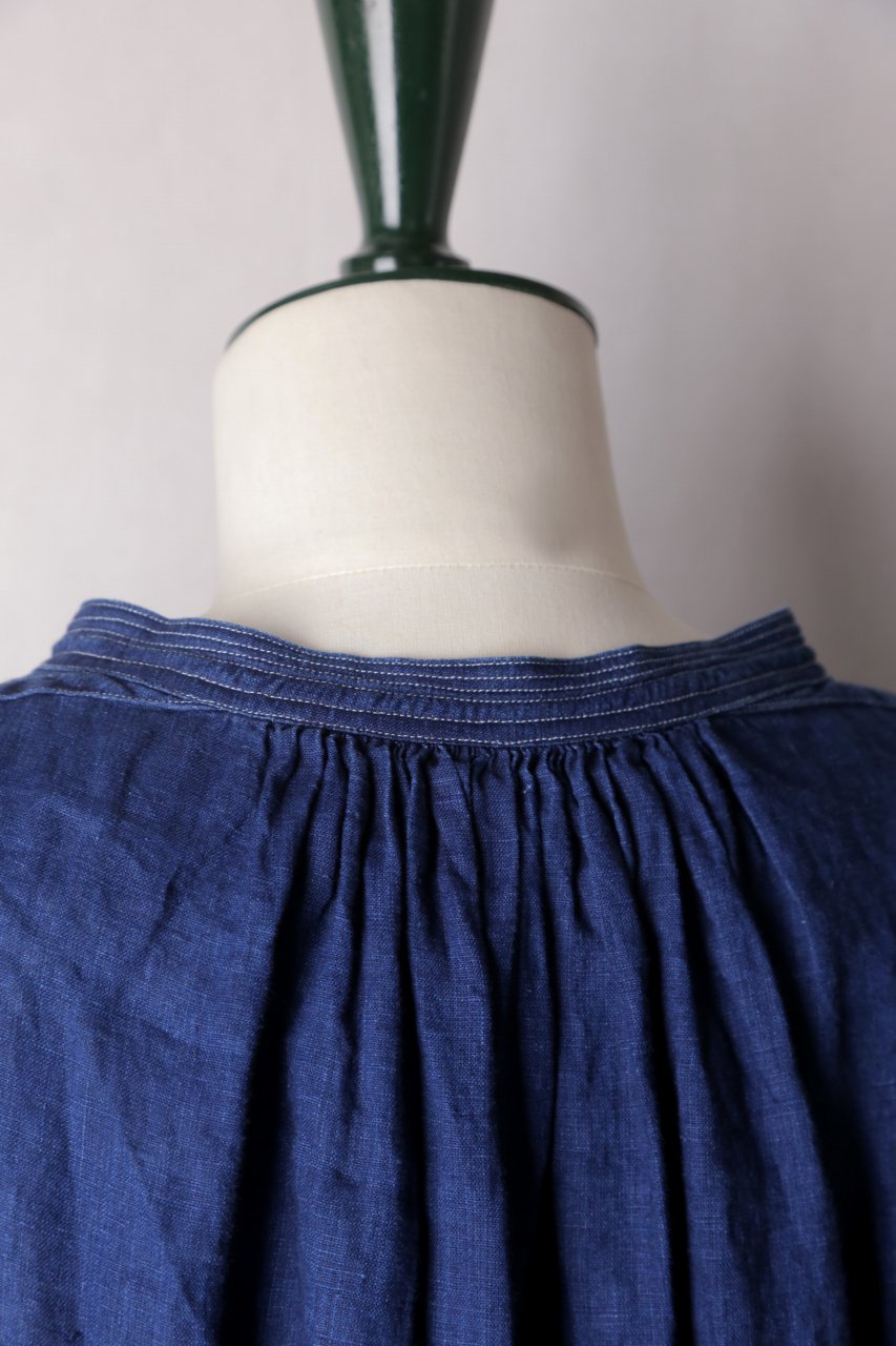 SP（エシュペー）｜INDIGO LINEN ONEPIECE（Blue）｜通販 - ソコノワ