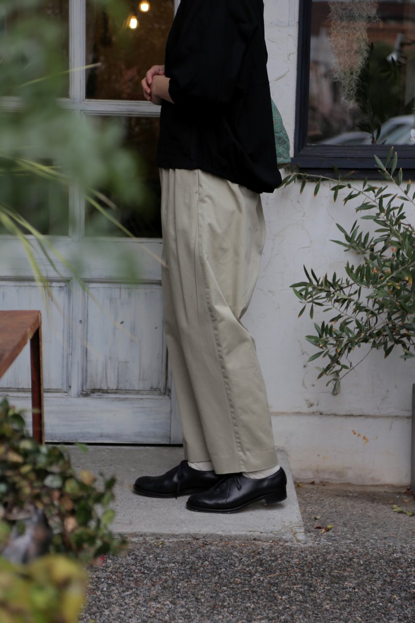 SP（エシュペー）｜DOUBLE TUCK TAPERED / CHINO CLOTH（2color 