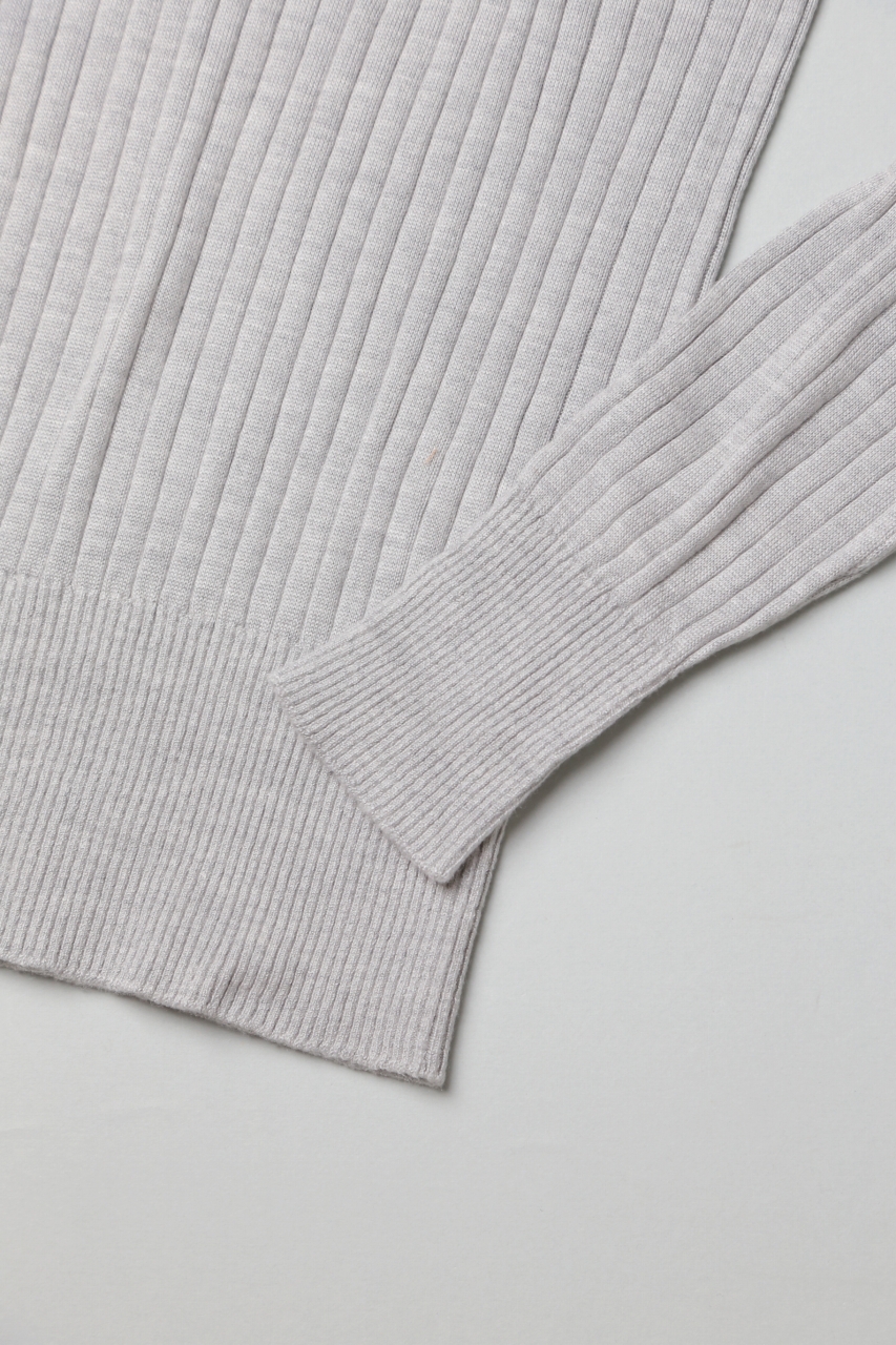 SUSURI ポエータハイネックセーター light grey SUSURI（ススリ）｜ポエータハイネックセーター（4color）ladies