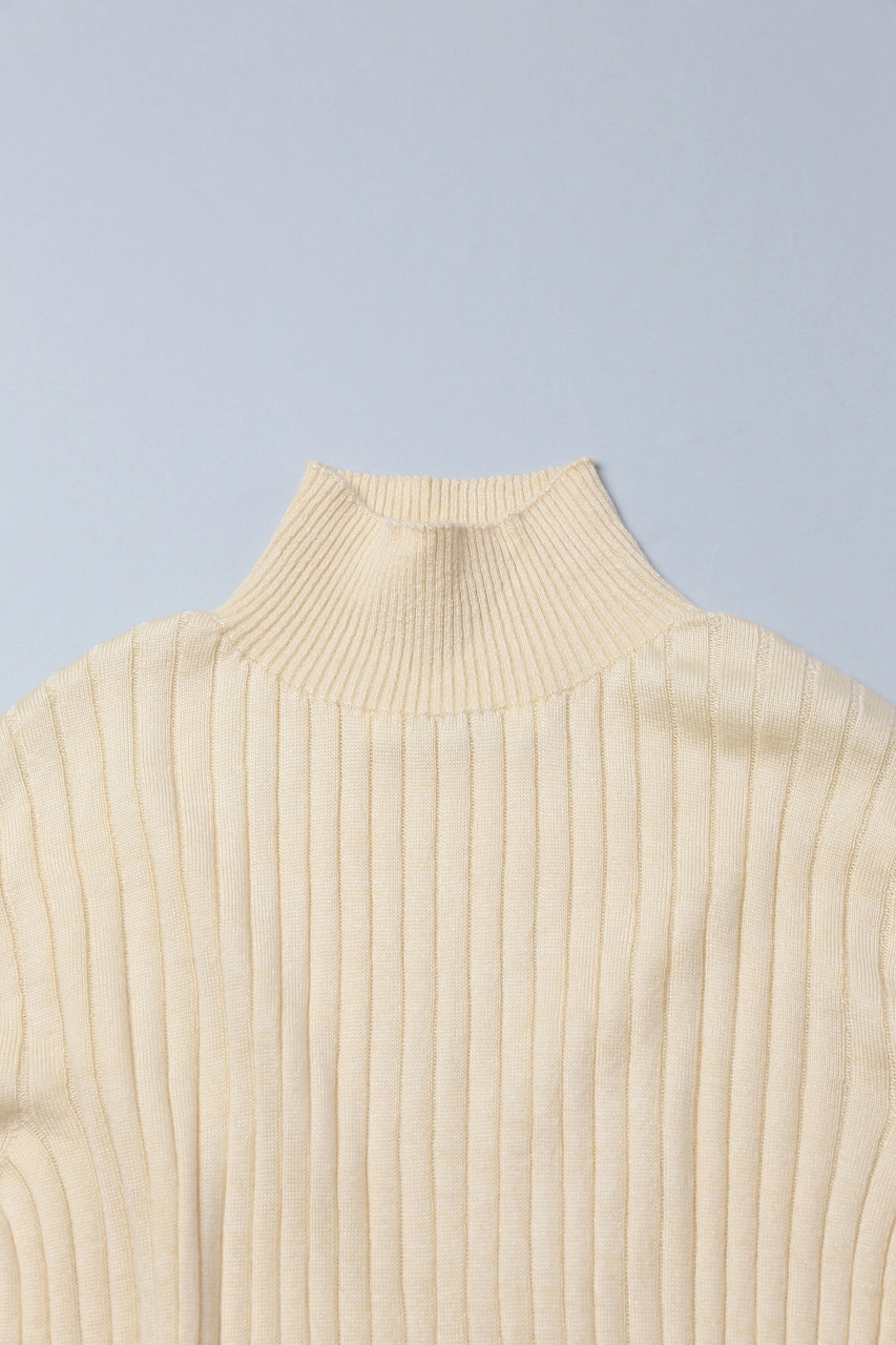 susuri シルクニット　ポエータハイネックニット　rye susuri | ポエータハイネックセーター - c a b i n e t