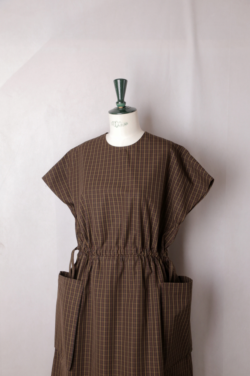 R&D.M.Co-（オールドマンズテーラー）｜ROBINSON'S CHECK POCKET DRESS