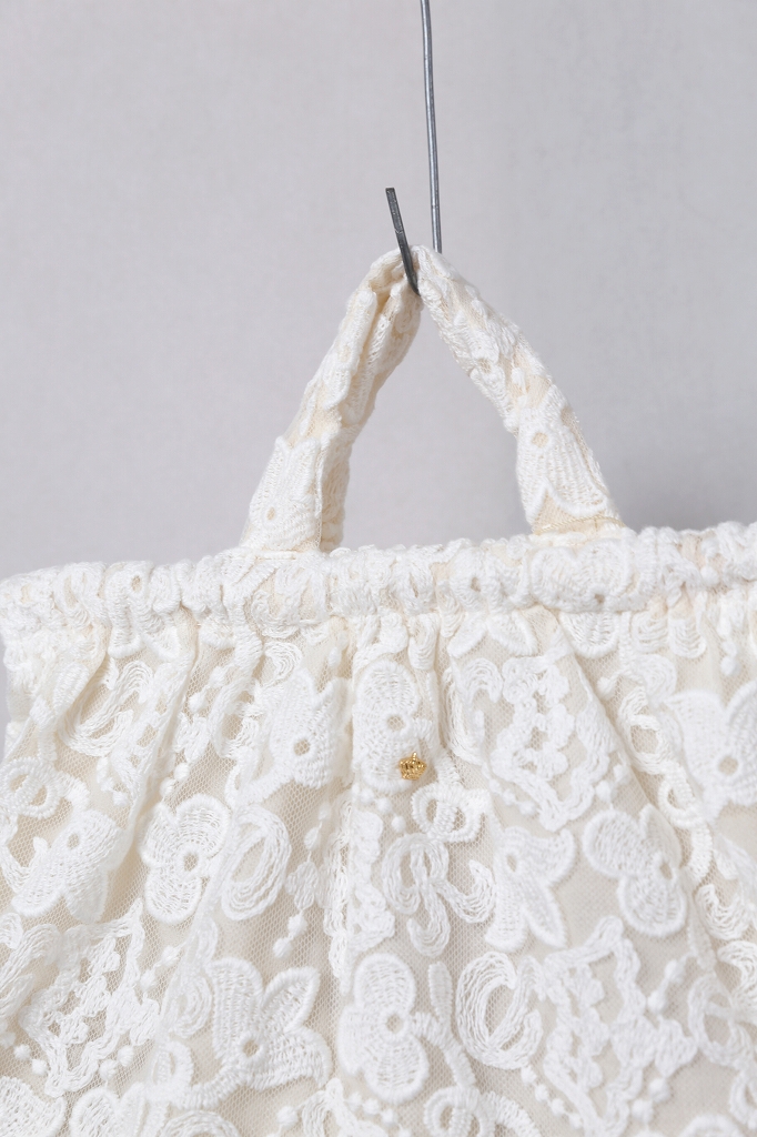 R&D.M.Co-（オールドマンズテーラー）CROWN MOTIF LACE BAG｜通販