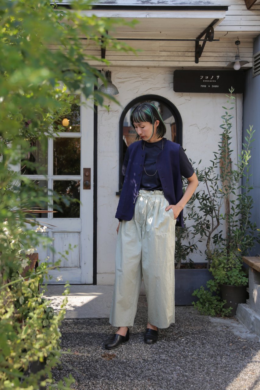 R&D.M.Co-（オールドマンズテーラー）｜GARMENT DYE BUGGY PANTS