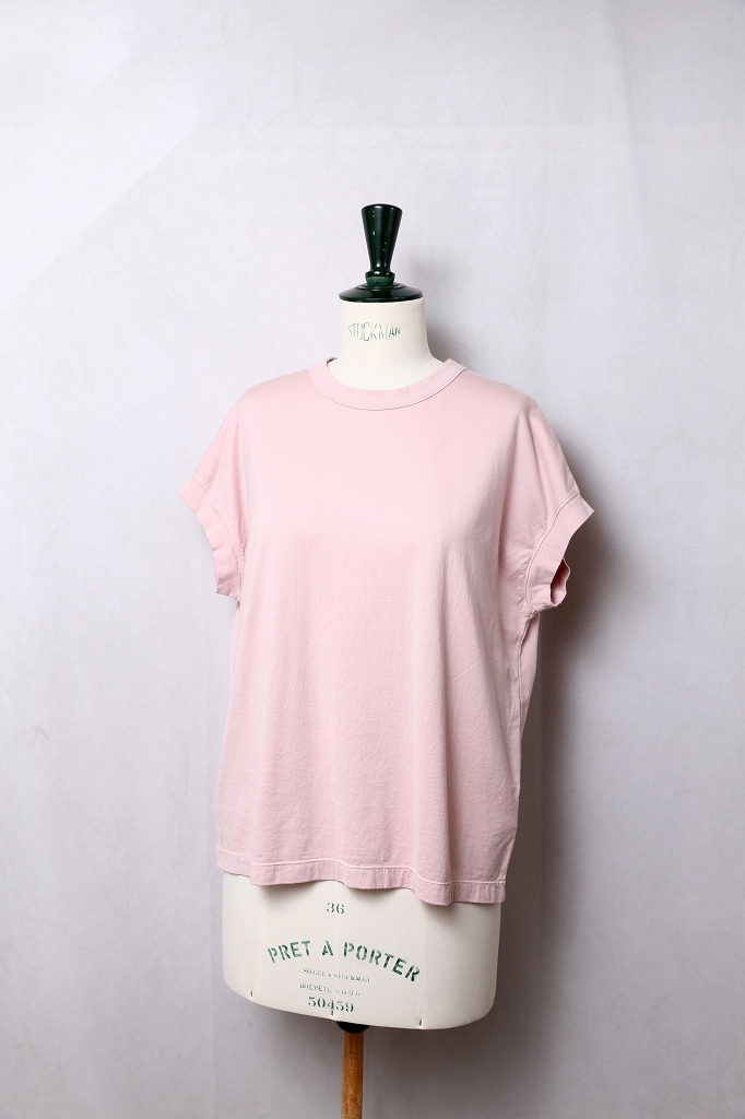 プリット フレンチスリーブTシャツ