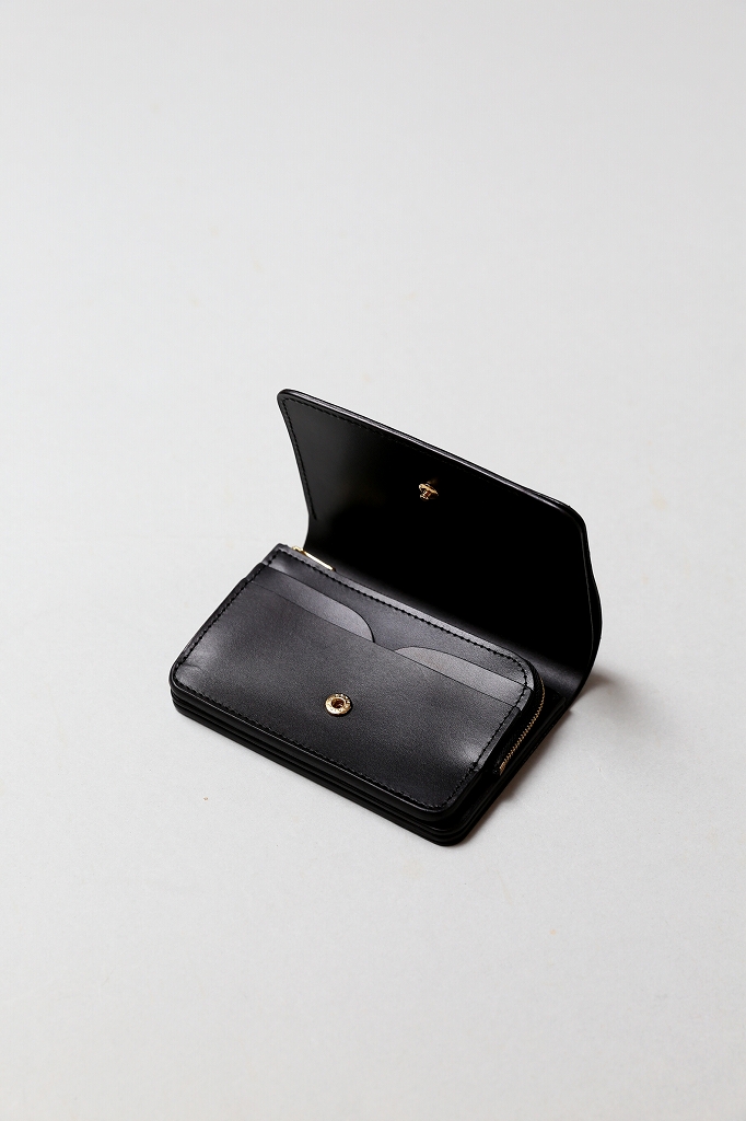 forme（フォルメ）Short wallet（Black×Black）ILCEA｜通販