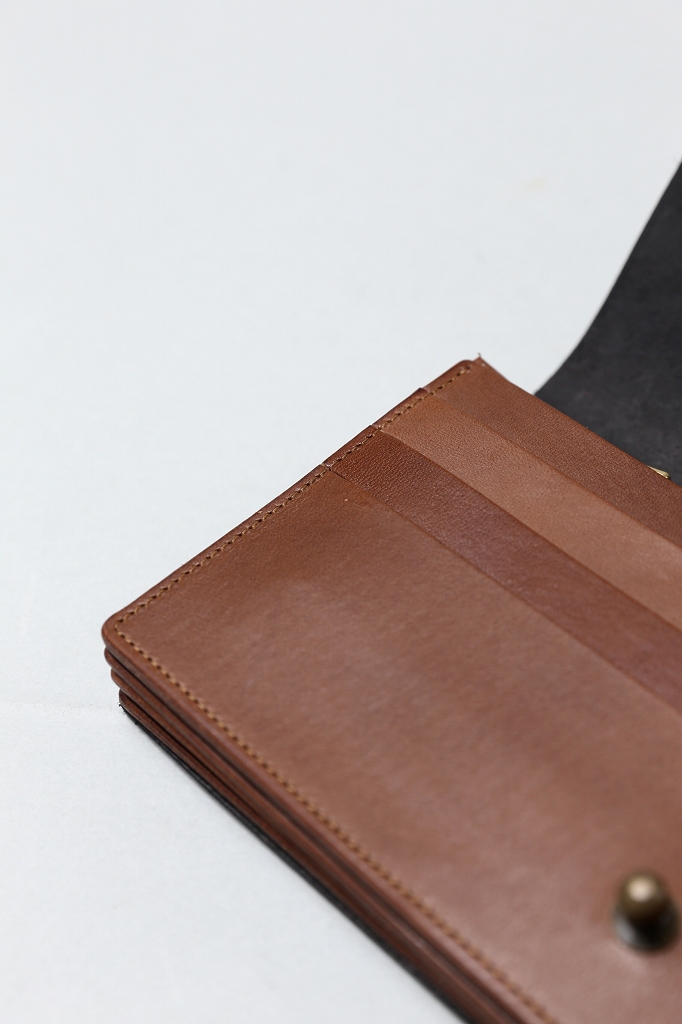 forme - Wallet (Brown) Liscio 長財布 展示会用 forme｜Hand Wallet（Dark Brown）Liscio｜通販 - ソコノワ
