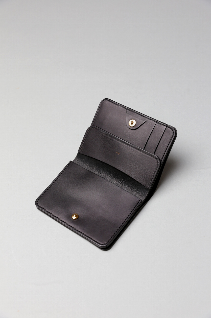 forme（フォルメ）｜Post wallet（Black）Baby calf｜通販