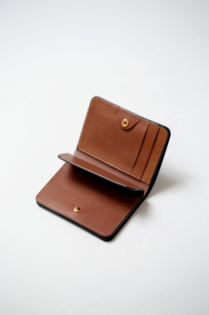 forme ポストウォレット　ベイビーカーフ　ブラックフォルメ forme（フォルメ）｜Post wallet（Black）Baby calf｜通販