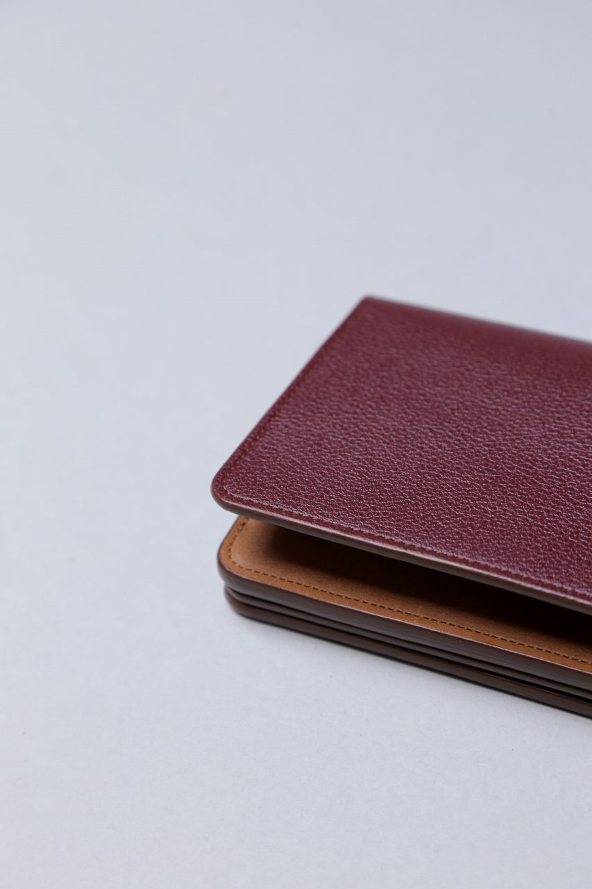 forme（フォルメ）｜Short wallet - Bordeaux（Tolso）× Lt.Brown（SHF 