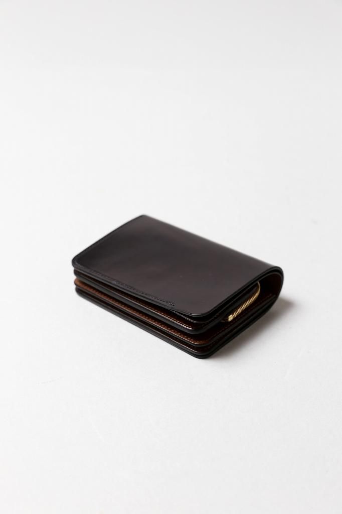 forme（フォルメ）｜Short wallet（Black）Cordovan｜通販 - ソコノワ