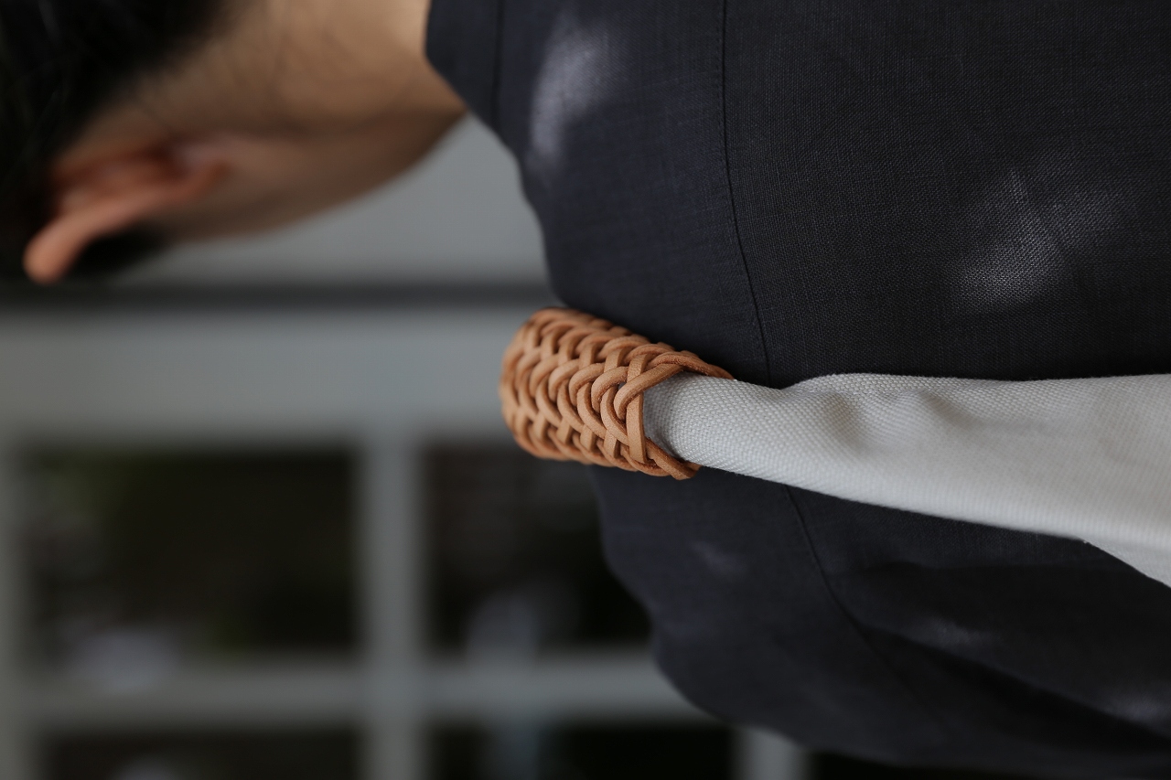 Kamaro'an（カマロアン）｜Woven Triangle Bag 58（Ivory