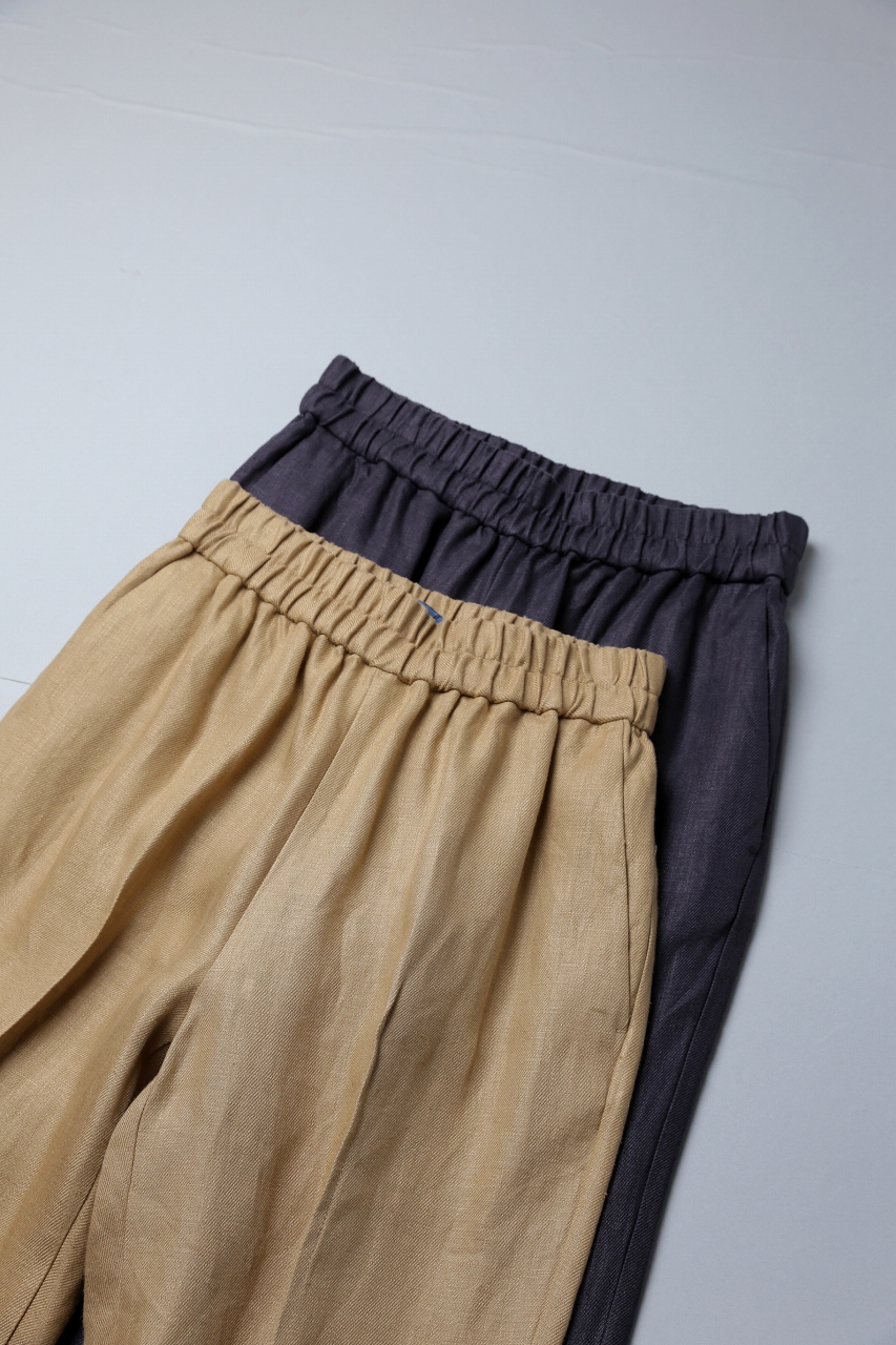 semoh｜Linen Pin Tuck Easy Trousers｜通販 - ソコノワ