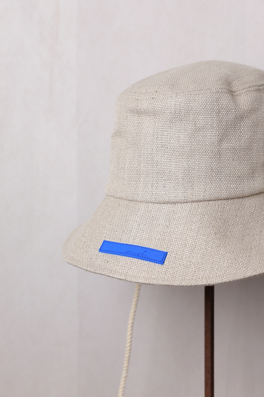 名作 24ss semoh セモー linen hat semoh（セモー）｜Linen Hat（Natural,Black）｜通販 - ソコノワ