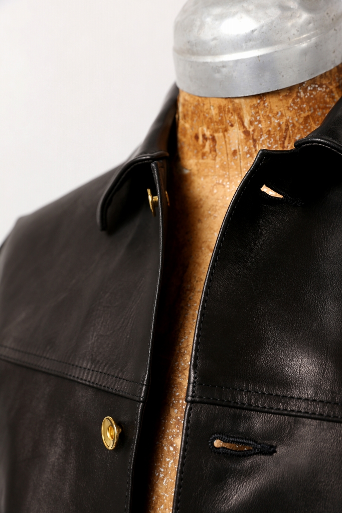 【カウチポテト】semoh セモー　LeatherZIPblouson semoh（セモー）｜Horse Leather Jacket（Black）｜通販 - ソコノワ