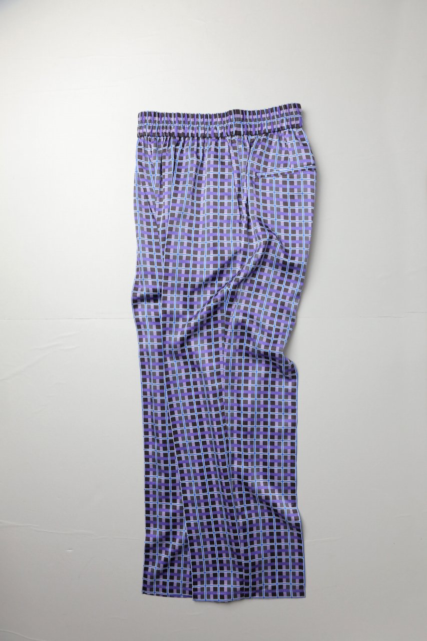 semoh（セモー）｜Graphic Pin Tuck Easy Trousers 