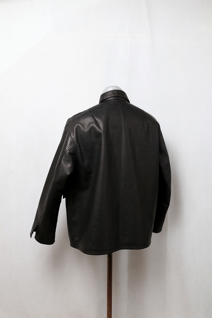 semoh（セモー）Cow Leather Hanting Jacket（Black）｜通販