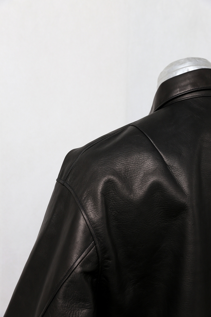 semoh（セモー）Cow Leather Hanting Jacket（Black）｜通販