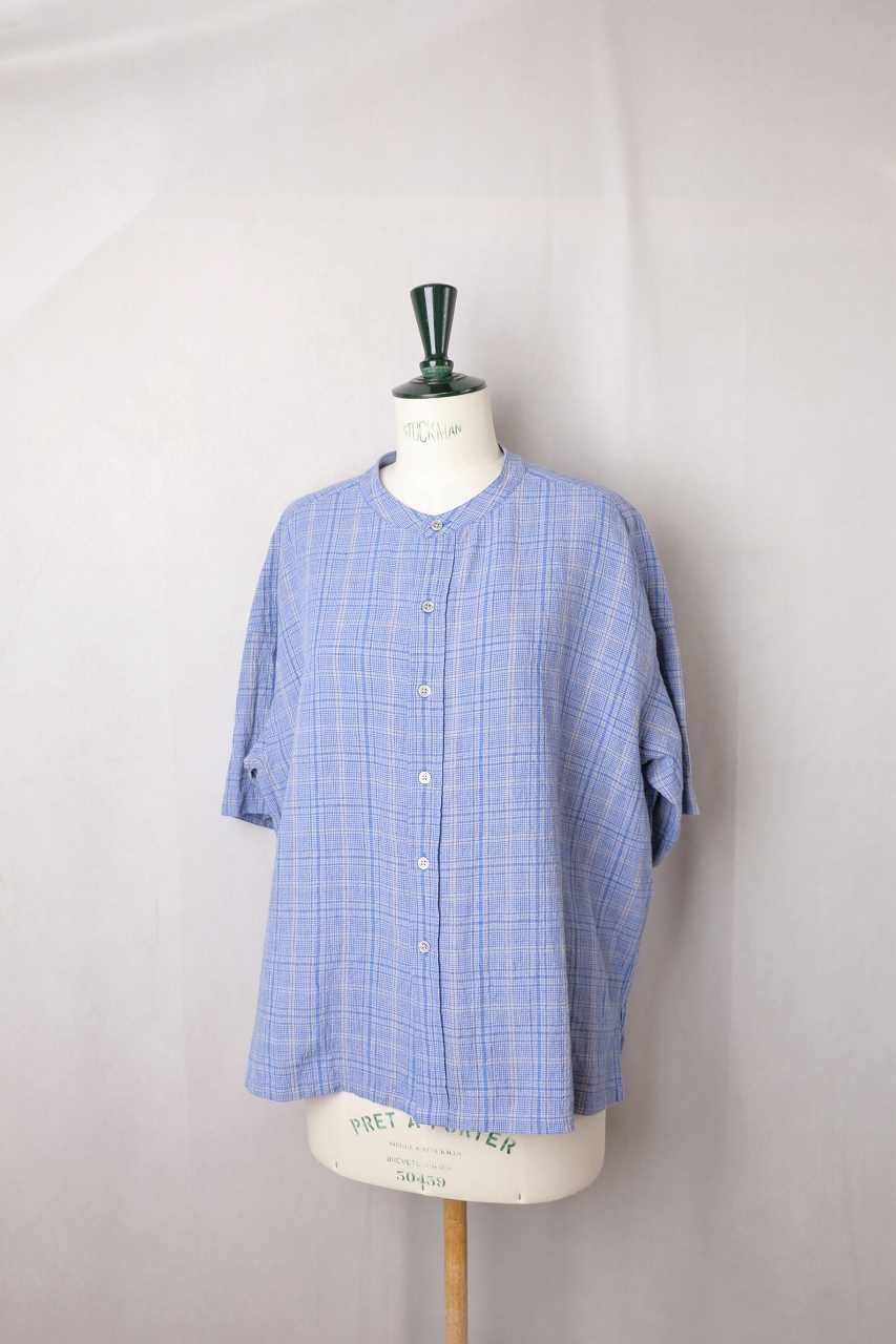 マカロンでございます。　pritプリットリネンドルマンスリーブワイドシャツ manon｜変形ドルマンスリーブ シャツ ジャケット DOLMAN SLEEVE