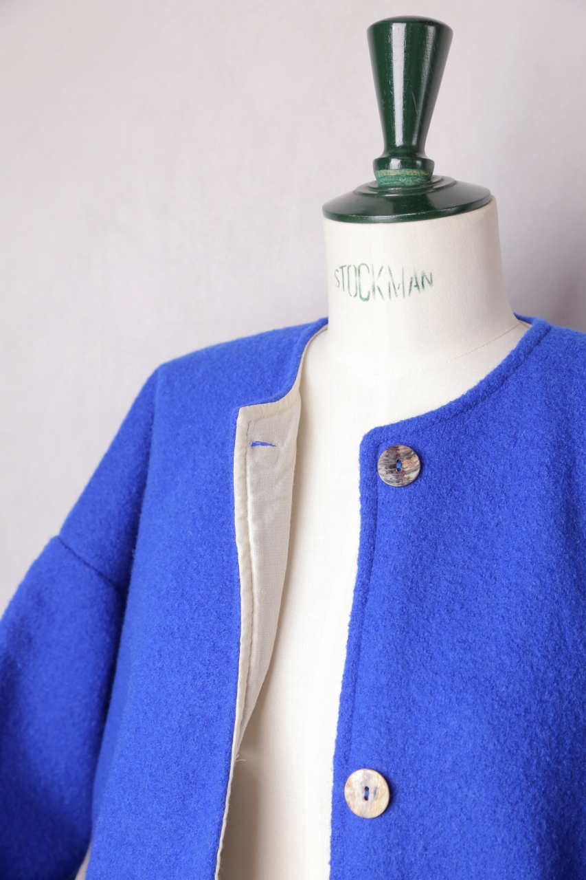 Worker's Nobility Soka coat ワーカーズノビリティ Worker's Nobility（ワーカーズノビリティ）｜Pocket Coat（Blue