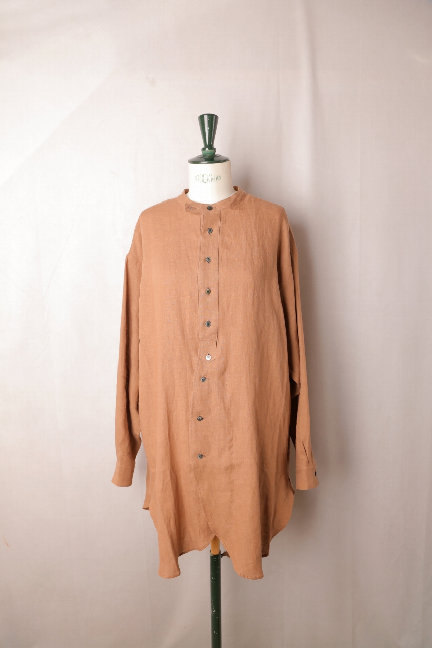 vlas blomme チュニックシャツ