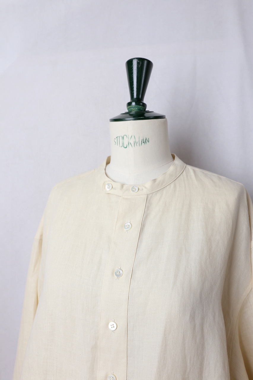 Vlas Blomme｜KL Heritage60 チュニックシャツ（Ecru）unisex
