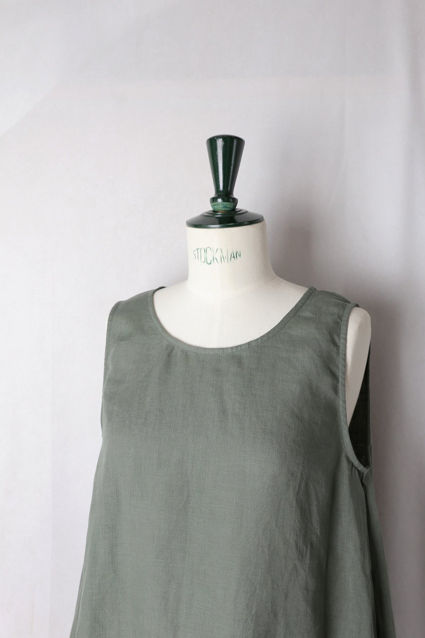 Vlas Blomme｜KL Heritage 60 レイヤードワンピース（Sage green）｜通販 - ソコノワ