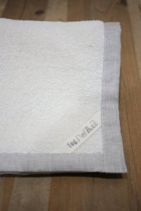 fog linen work - リネンパイルバスマット（White,Natural）