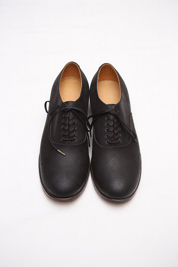 forme (フォルメ)｜Balmoral plain shoes（Ladies) - Black｜通販