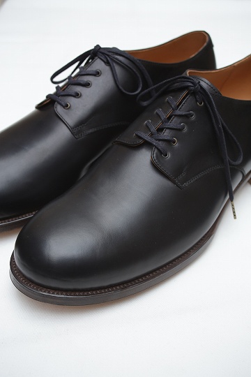 forme（フォルメ）｜Blucher plain toe 5hole - Black（MENS） / 通販